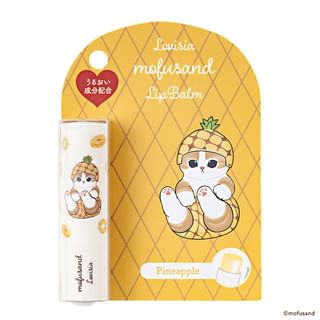 Lovisia - mofusand Lip Balm Pineapplenyan Pineapple