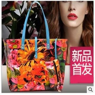 LineShow Flower Print Tote