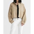 Dual-Pocket Cropped Shirt от YesStyle.com INT Dual-Pocket Cropped Shirt от YesStyle.com INT