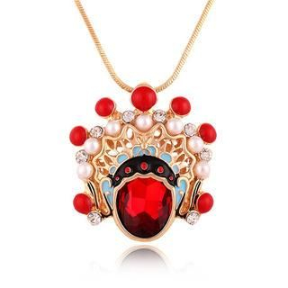 Best Jewellery Gemstone Peking Opera Necklace