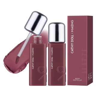 Cathy Doll - x Maeng Whip Matte Lip 02 Cool Plum