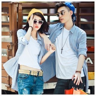 Simpair Couple Long-Sleeve Shirt