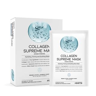 Ootd - Collagen Supreme Mask Set 25G X 10 Sheets