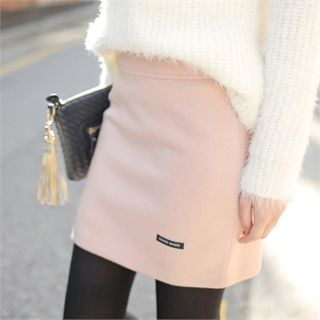 Styleberry Plain Mini Skirt