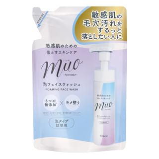 Kracie - Muo Foaming Face Wash 180ml Refill