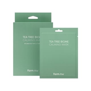Farmstay - Tea Tree Biome Calming Mask Set 25Ml X 10 Sheets