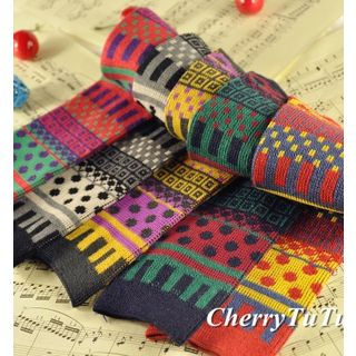 CherryTuTu Patterned Ankle Socks