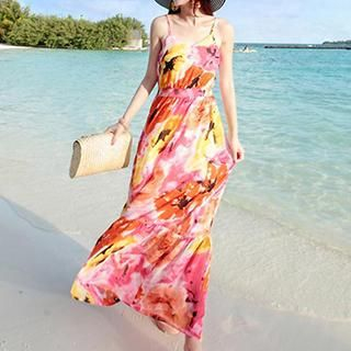 Sunset Hours Floral Maxi Sundress