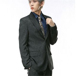 THE COVER Notched-Lapel Single-Breasted Jacket