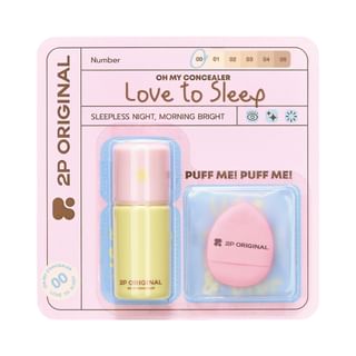 2P Original - Oh My Concealer & Corrector Cc 00 Love To Sleep