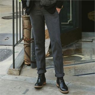 STYLEMAN Wool-Blend Dress Pants