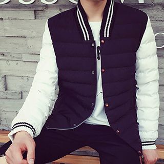 Besto Snap-Button Padded Jacket