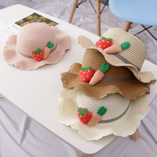 Strawberry | Straw | Sun | Hat