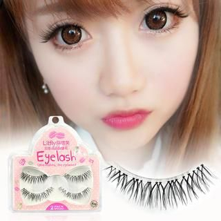 Litfly Natural Style Eyelash#610 (2 pairs) 2 pairs