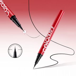 Colorkey - Skinny Liquid Eyeliner - 2 Colors #N02 Brown - 0.55Ml