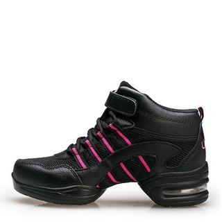 Danceon Velcro-Strap Mesh Dance Sneakers