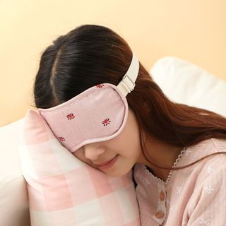 Lazy Corner Print Sleep Mask