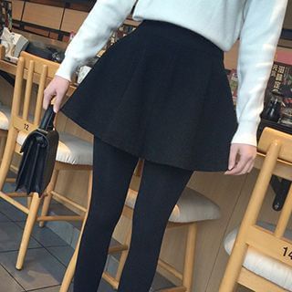 Miss Fan Pleated A-Line Skirt