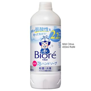 Kao - Biore U Foaming Hand Wash Mild Citrus - 430Ml Refill
