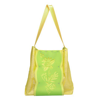 Du0 Beauty on-the-go Shoulder Bag Yellow & Green - One Size