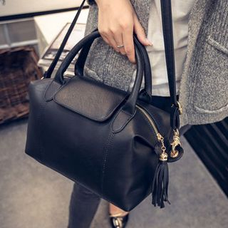 Clair Fashion Faux-Leather Shoulder Bag