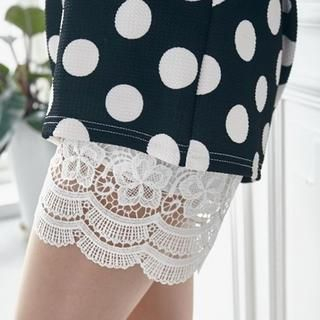 BAIMOMO Floral Lace Shorts