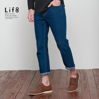 Life 8 Cropped Straight Fit Jeans