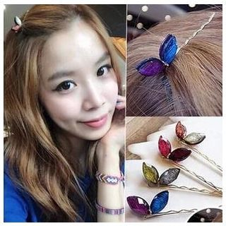 Aurabe Crystal Bow Hair Pin
