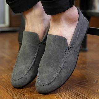 Hipsteria Suede PU Loafers