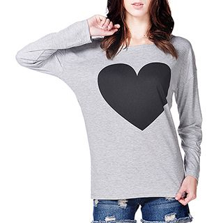 Obel Heart Print T-Shirt