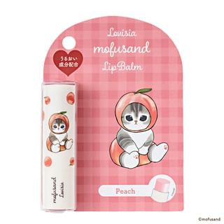 Lovisia - Mofusand Lip Balm Momonyan Peach