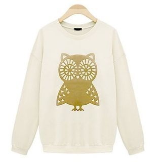 Century Girl Owl Pullover