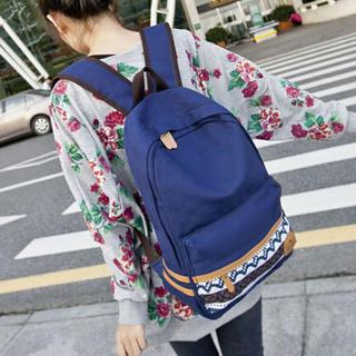 VIVA Braided Canvas Backpack