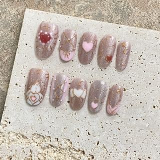 eovda - Heart Press On Nail