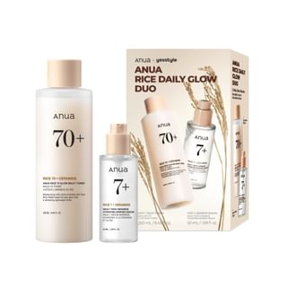 Anua - Exclusivo en YesStyle Set Tónico y Sérum Rice Daily Glow Duo