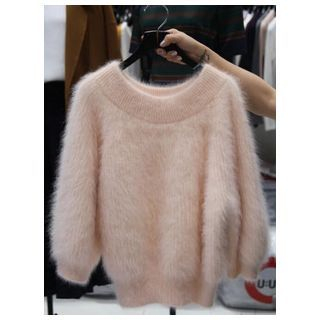 Ashlee Furry Knit Sweater