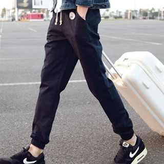 Prep Soul Fleece-lined Harem Jogger Pants