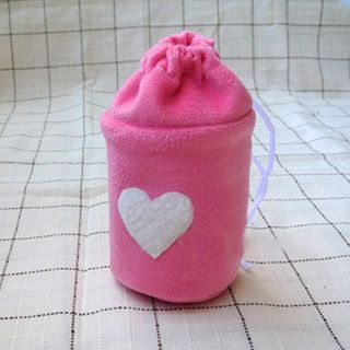 Photo Fun Heart Pattern Camera Lens Bag