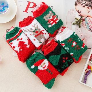 MissYou Christmas Pattern Socks