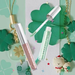 LEEMEMBER - Water Essence Lip Gloss Lucky Clover Edition - 3 Colors #LK01 Pine Bare - 3g
