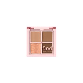 romand - &nd by romand Mellow Eye Palette - 3 Types BR01 Soft Brown