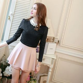 Tokyo Fashion Embellished Long-Sleeve Top