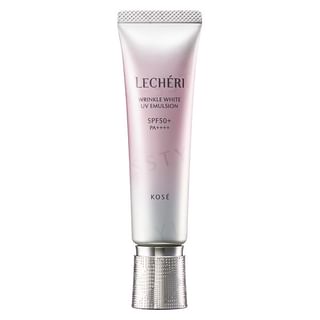 Kose - Lecheri Wrinkle White UV Emulsion SPF 50+ PA++++ 35g