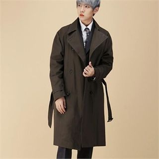 THE COVER Double-Breast Trench Coat