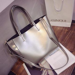 Nautilus Bags Faux-Leather Tote with Pouch