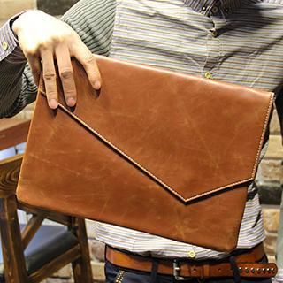 Brickhouse Faux Leather Envelope Clutch