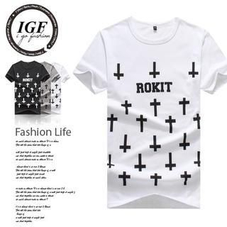 I Go Fashion Cross printed T-Shirt