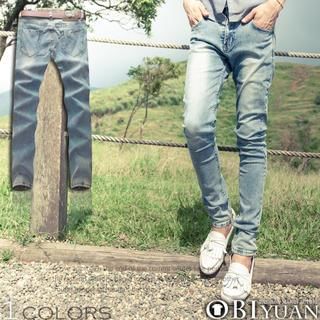 OBI YUAN Sil-Fit Washed Jeans