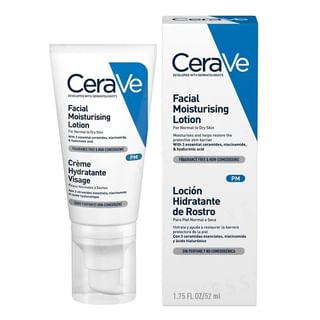 CeraVe - PM Facial Moisturising Lotion For Normal To Dry Skin 52ml