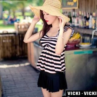 Vicki Vicki Striped Bikini